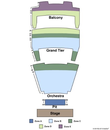 Miller Auditorium Kalamazoo Seating Chart