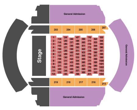 Mississippi Coliseum Tickets and Mississippi Coliseum Seating Chart ...