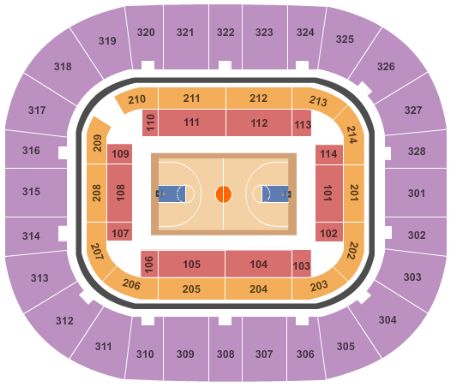 Mitchell Center Tickets and Mitchell Center Seating Chart - Buy ...