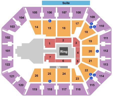 Mohegan Sun Arena Tickets and Mohegan Sun Arena Seating Chart - Buy ...