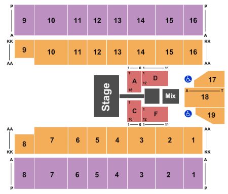 Big Superstore Arena Seating Chart View