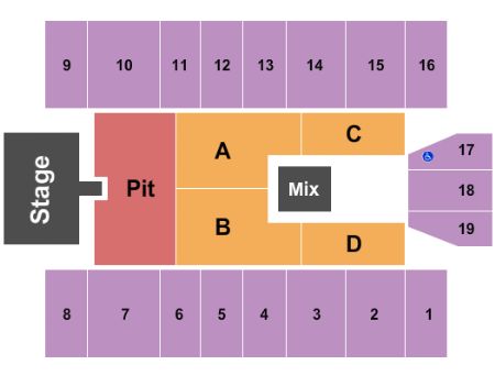 Big Superstore Arena Seating Chart View