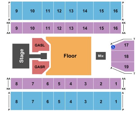 Big Superstore Arena Wwe Seating Chart