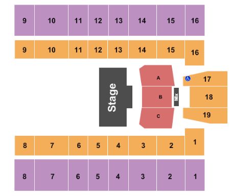 Big Superstore Arena Seating Chart View