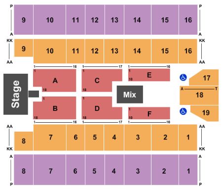 Big Superstore Arena Seating Chart View