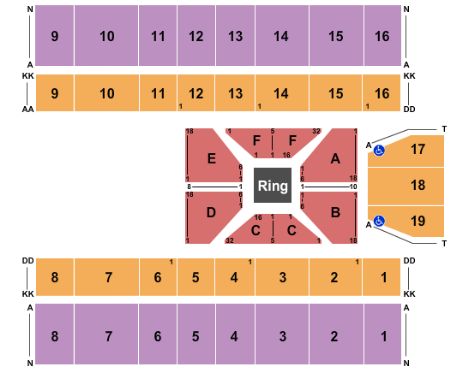 Big Superstore Arena Seating Chart View