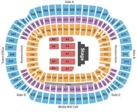 M&T Bank Stadium Tickets and M&T Bank Stadium Seating Chart - Buy M&T