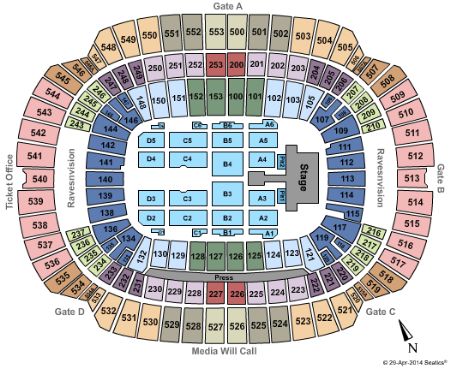 M&t Bank Stadium Tickets And M&t Bank Stadium Seating Chart - Buy M&t 