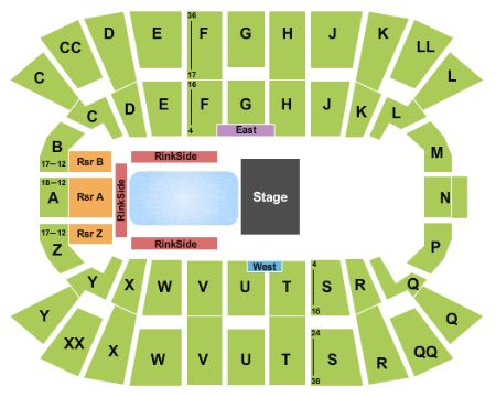 Mullins Center Tickets and Mullins Center Seating Chart - Buy Mullins