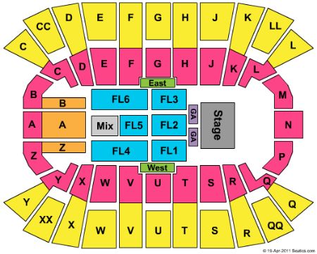 Mullins Center Tickets and Mullins Center Seating Chart - Buy Mullins ...