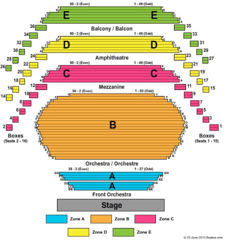 National Arts Centre - Southam Hall Tickets and National Arts Centre ...