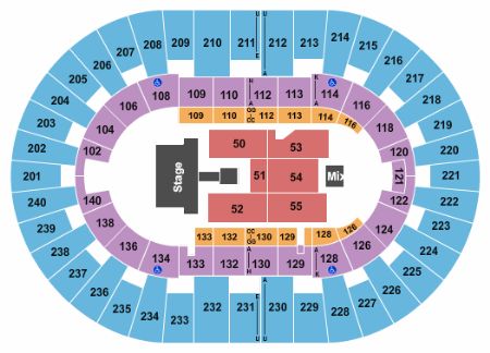 North Charleston Coliseum Tickets and North Charleston Coliseum Seating