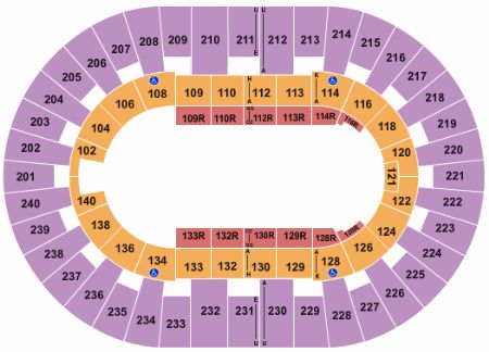 North Charleston Coliseum Tickets and North Charleston Coliseum Seating