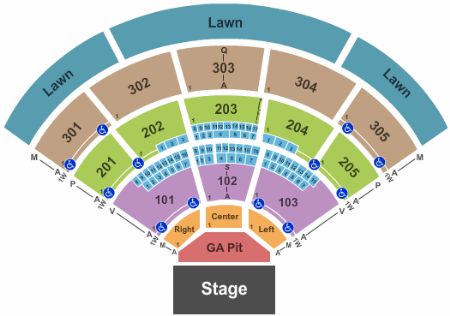 Cricket Wireless Amphitheatre Tickets and Cricket Wireless Amphitheatre ...