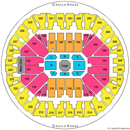 Oracle Arena Tickets and Oracle Arena Seating Chart - Buy Oracle Arena ...