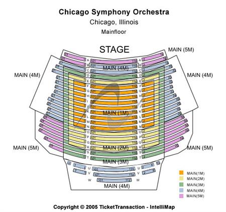 Orchestra Hall At Chicago Symphony Center