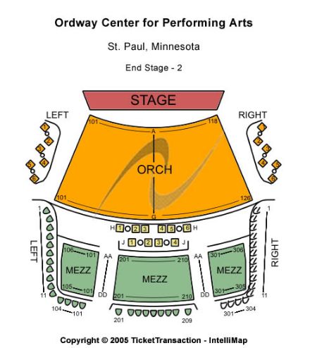 Ordway Seating Chart Mamma