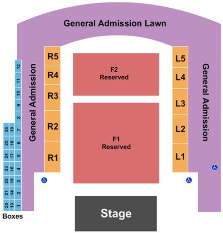 Outdoor Amphitheater At Ford Idaho Center