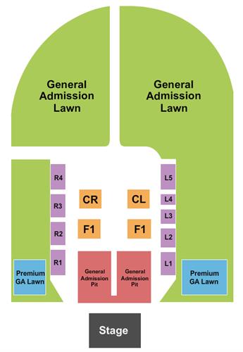 Outdoor Amphitheater At Ford Idaho Center