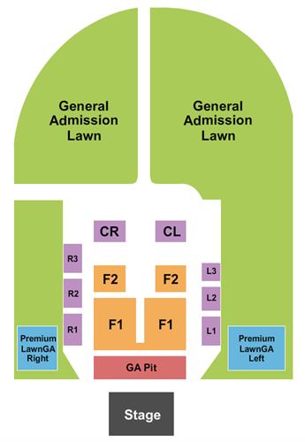 Outdoor Amphitheater At Ford Idaho Center