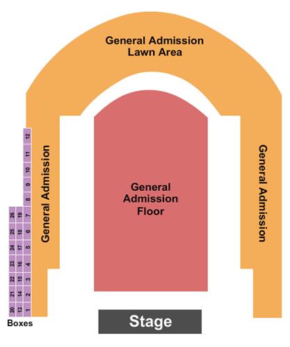 Outdoor Amphitheater At Ford Idaho Center