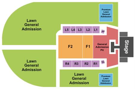Outdoor Amphitheater At Ford Idaho Center