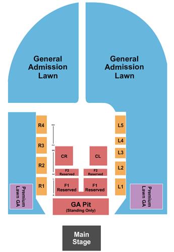 Outdoor Amphitheater At Ford Idaho Center