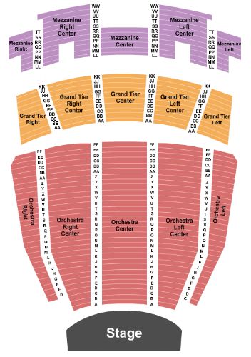 Ovens Auditorium Charlotte Nc Seating Chart With Seat Number