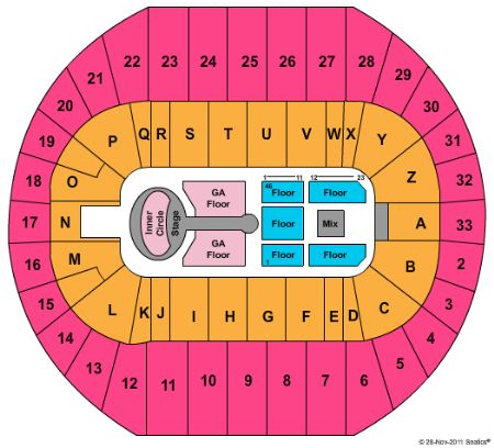 Pacific Coliseum Tickets and Pacific Coliseum Seating Chart - Buy ...