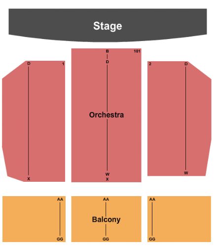 Paramount Theatre Tickets and Paramount Theatre Seating Chart - Buy ...