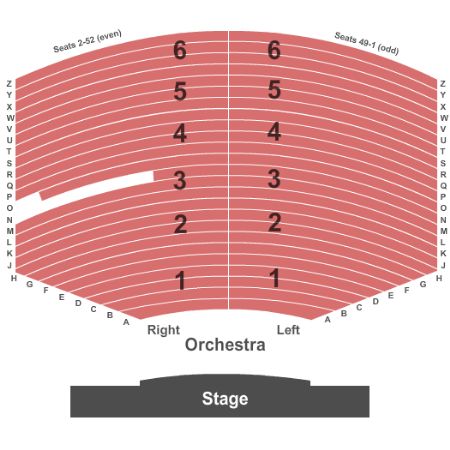 Parker Playhouse Tickets and Parker Playhouse Seating Chart - Buy ...