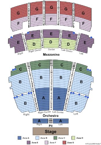 Peabody Opera House Tickets and Peabody Opera House Seating Chart - Buy ...