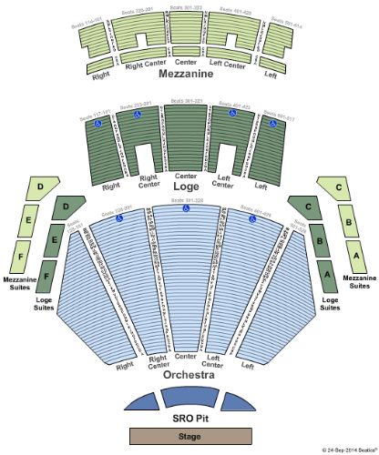 Nokia Theatre Live - LA Tickets and Nokia Theatre Live - LA Seating ...