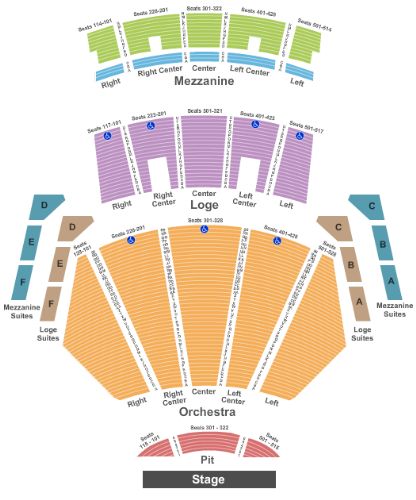 Nokia Theatre Live - LA Tickets and Nokia Theatre Live - LA Seating ...