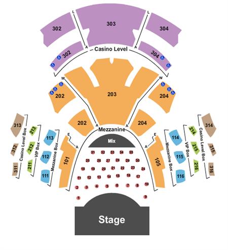 Pearl Concert Theater At Palms Casino Resort
