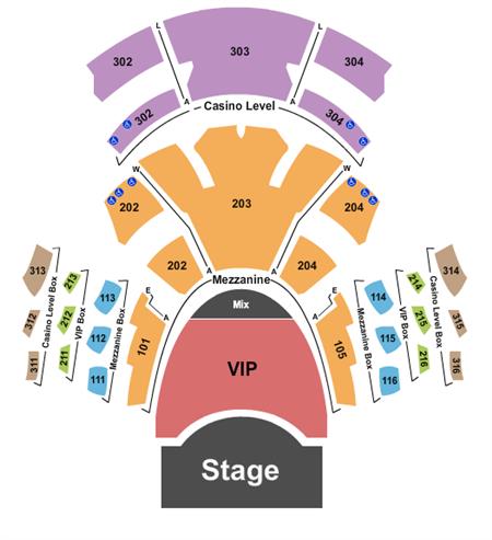 Pearl Concert Theater At Palms Casino Resort