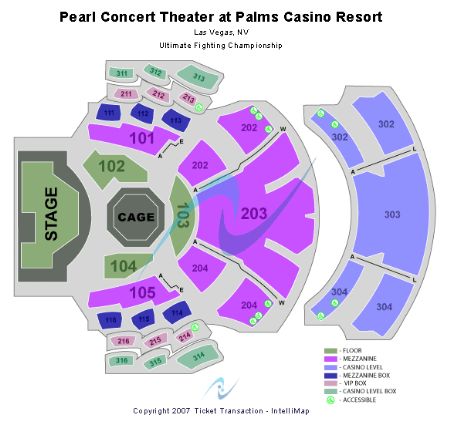 Pearl Concert Theater At Palms Casino Resort Tickets And Pearl Concert ...