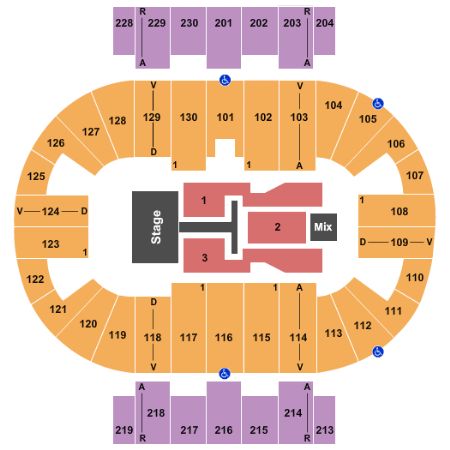 Pensacola Bay Center Tickets and Pensacola Bay Center Seating Chart ...