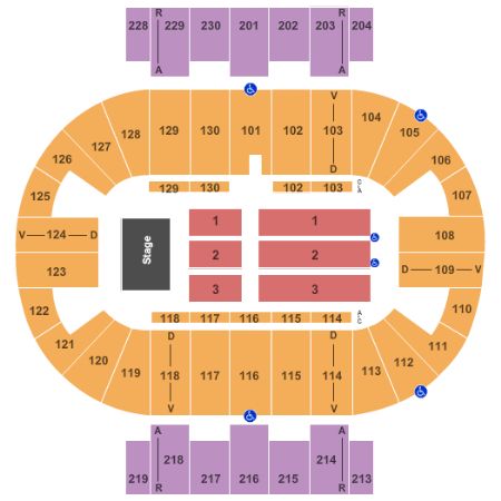 Pensacola Bay Center Tickets and Pensacola Bay Center Seating Chart ...