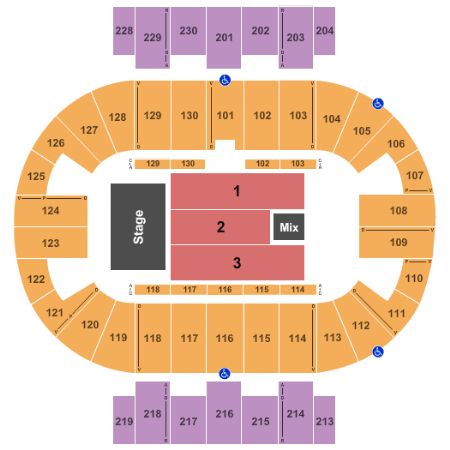 Pensacola Bay Center Tickets And Pensacola Bay Center Seating Chart 