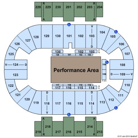 Pensacola Bay Center Tickets and Pensacola Bay Center Seating Chart ...