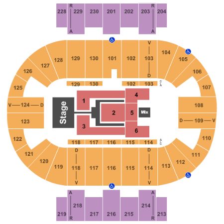 Pensacola Bay Center Tickets and Pensacola Bay Center Seating Chart ...