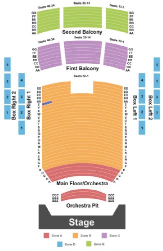 Peoria Civic Center Theatre Tickets And Peoria Civic Center Theatre Seating Chart Buy 8963