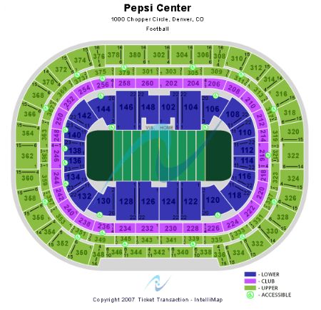 Pepsi Center Tickets and Pepsi Center Seating Chart - Buy Pepsi Center ...