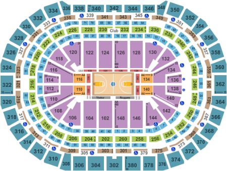 Pepsi Center Tickets and Pepsi Center Seating Chart - Buy Pepsi Center ...