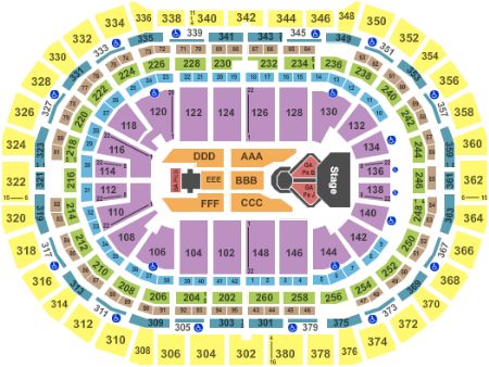 Pepsi Center Tickets and Pepsi Center Seating Chart - Buy Pepsi Center ...