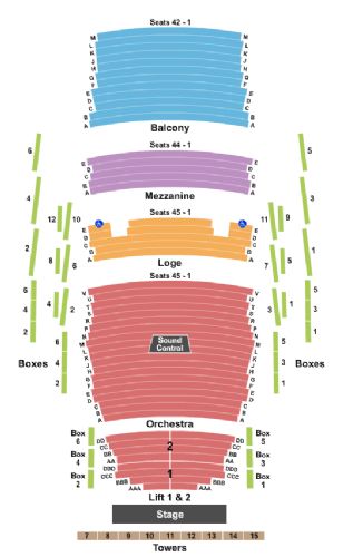 Pikes Peak Center Tickets and Pikes Peak Center Seating Chart - Buy ...