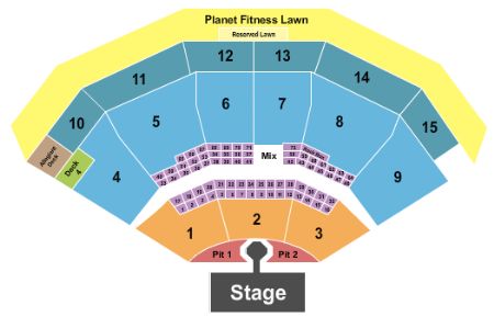 PNC Music Pavilion Tickets and PNC Music Pavilion Seating Chart - Buy ...