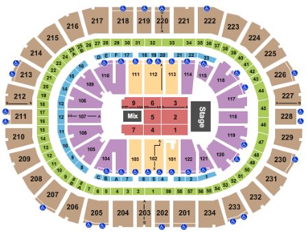 PPG Paints Arena Seating Charts 