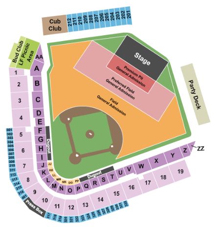 Principal Park Tickets and Principal Park Seating Chart - Buy Principal ...